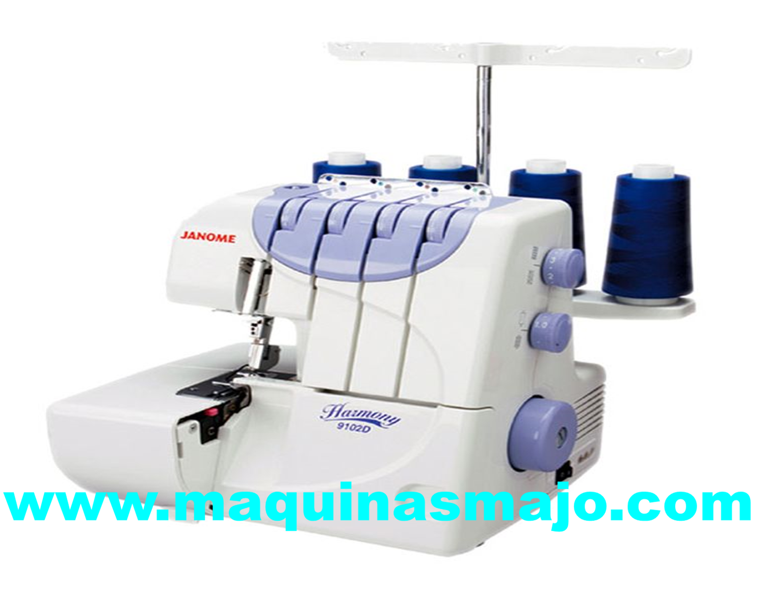 Maquina overlock portátil 9102D