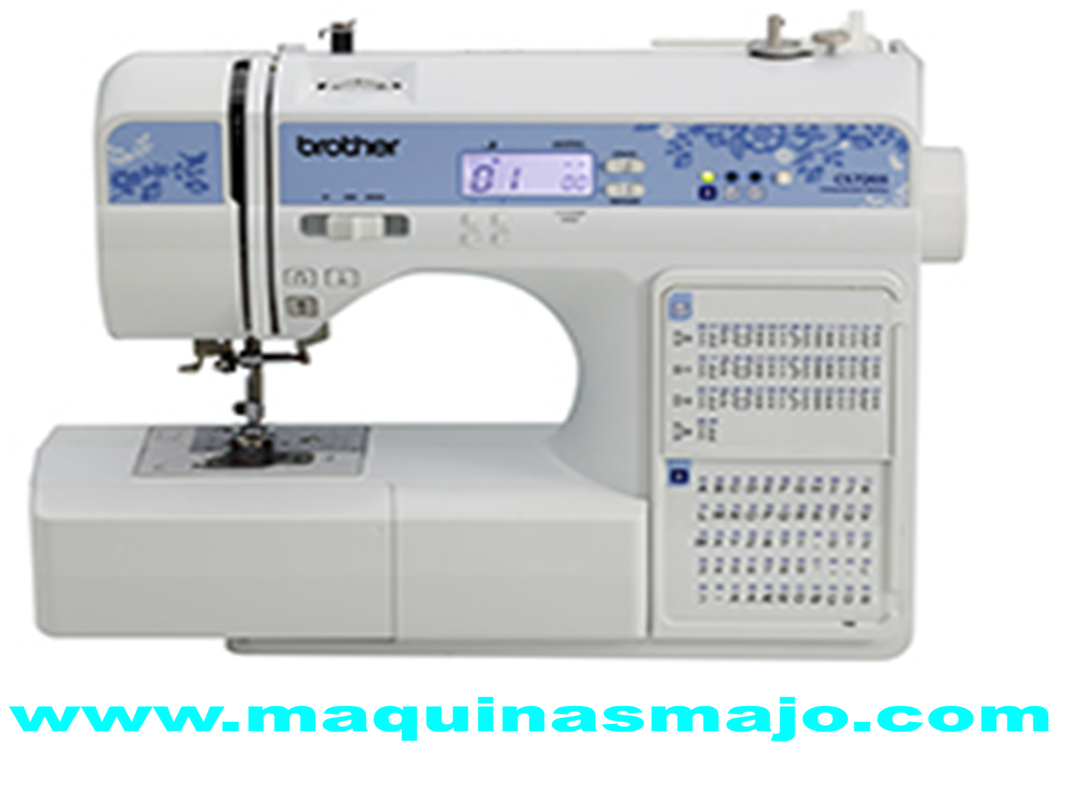 Máquina de coser computarizada CS7205