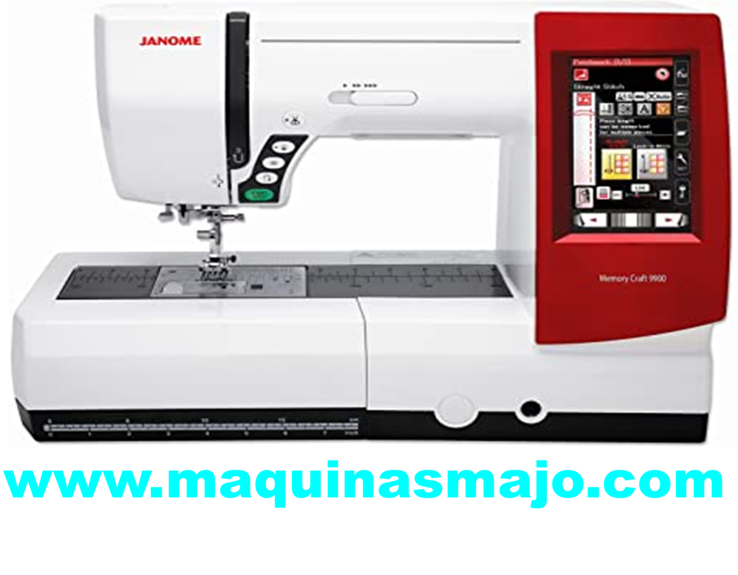 Maquina bordadora con costura Memory Craft 9900
